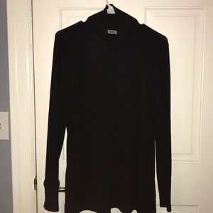 NEW athleta black long sleeve dress
